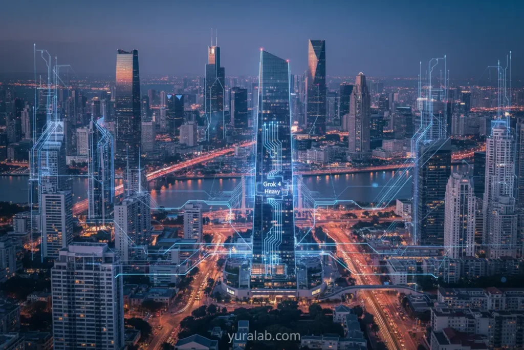 Análise do posicionamento da IA Grok 4 Heavy no cenário global